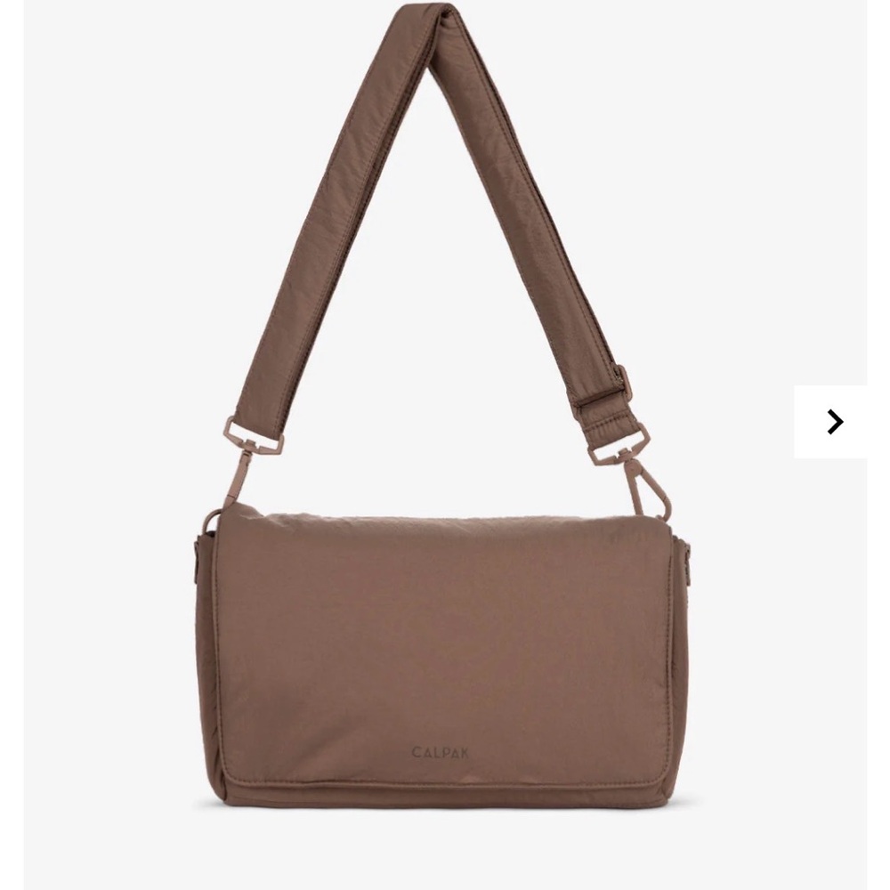 Calpak Convertible Stroller Caddy Crossbody in Hazelnut